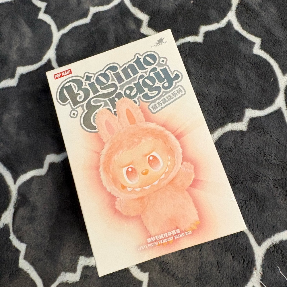 Pop Mart Big Into Greedy Pink Plush Toy